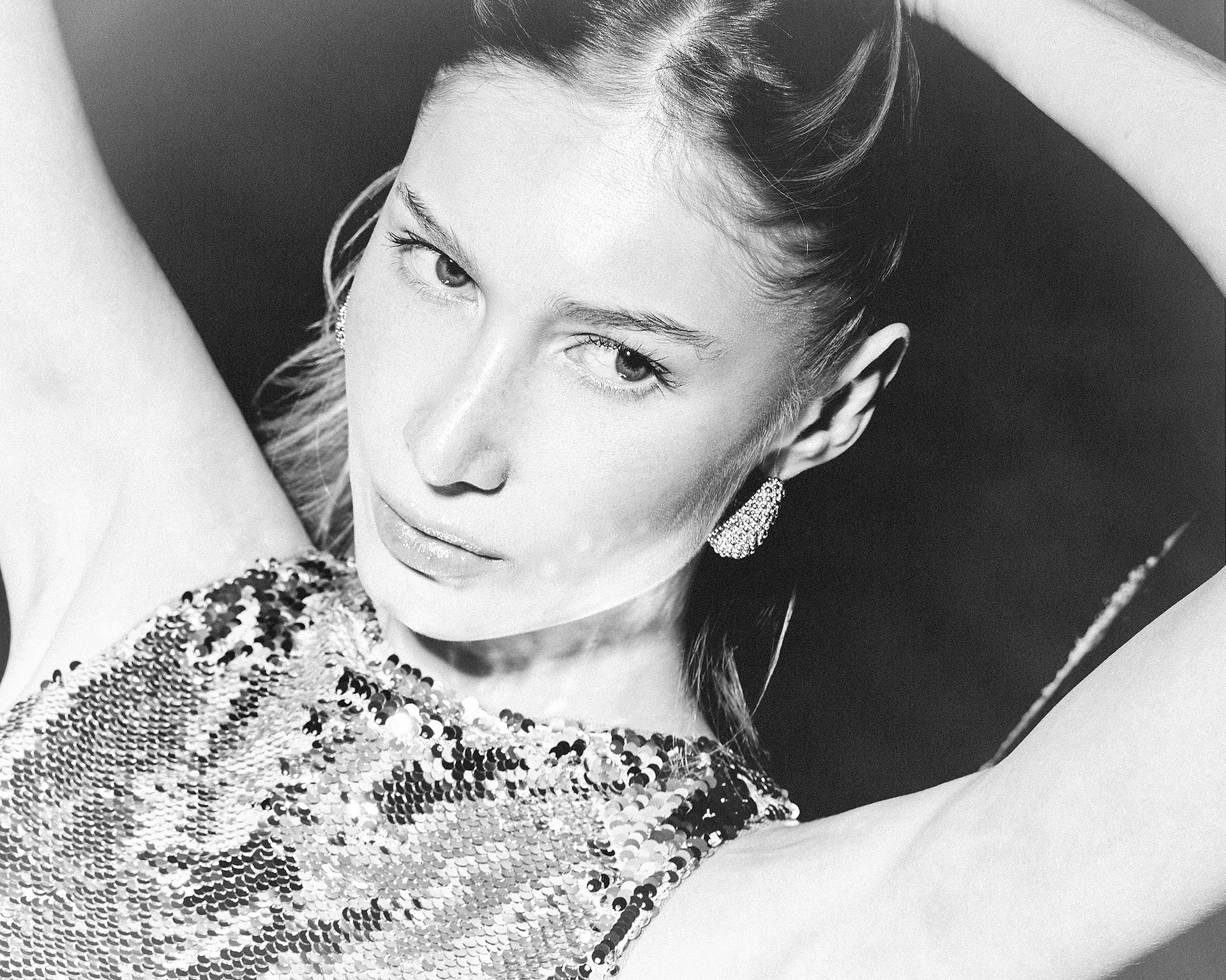 черно-белый студийный портрет - фотограф Юлия Артеменко 