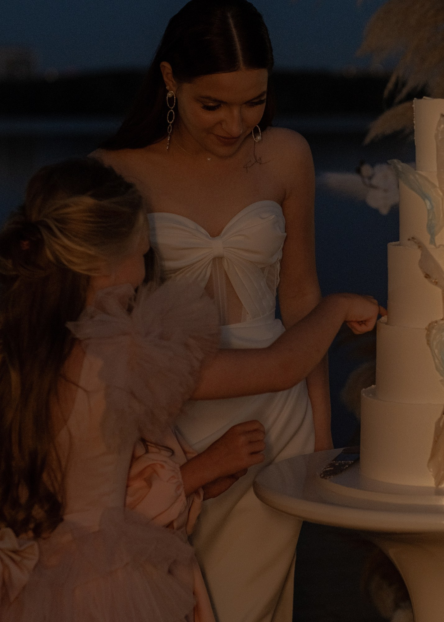 Сентиментальная свадебная фотография