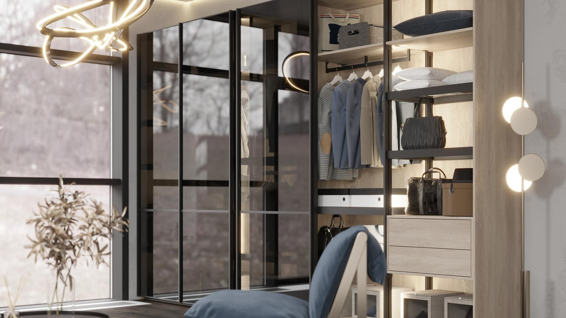 Гардеробные системы MGS мебель. MGS мебель в Ростове-на-Дону. Высочайшее качество исполнения. Инновационные и классические материалы. MGS mebel Ростов