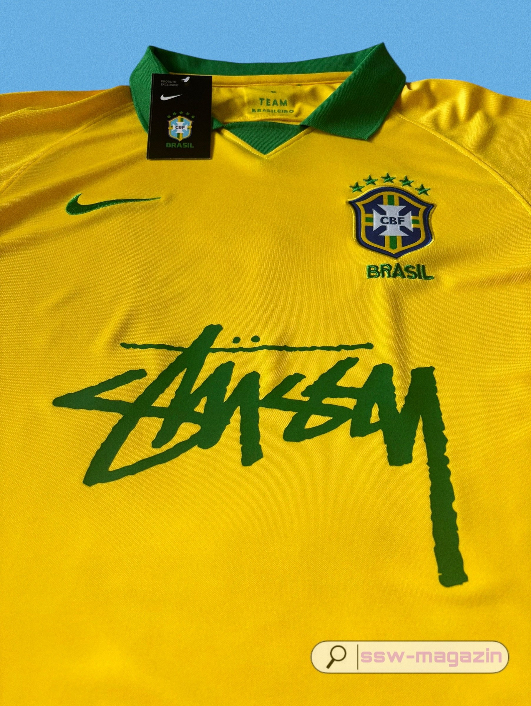Джерси сборной бразилии stussy 2025 купить. Футбольный магазин — ssw_magazin