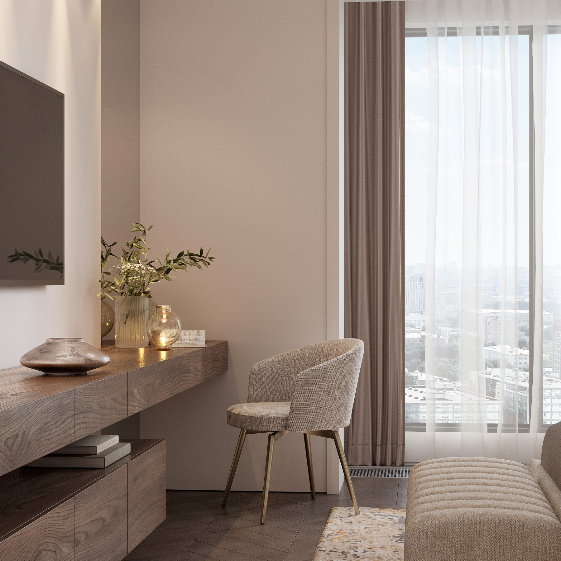 ЖК Sky House 3. Дизайн интерьера в Москве