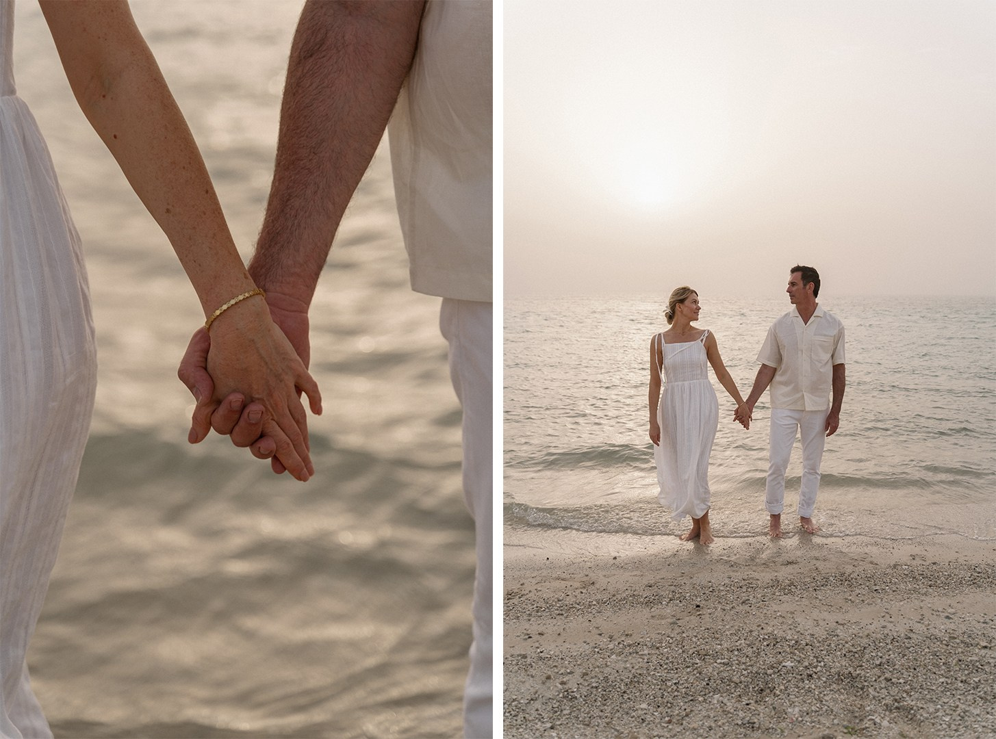 фотограф в Абу Даби, семейная фотосессия на пляже