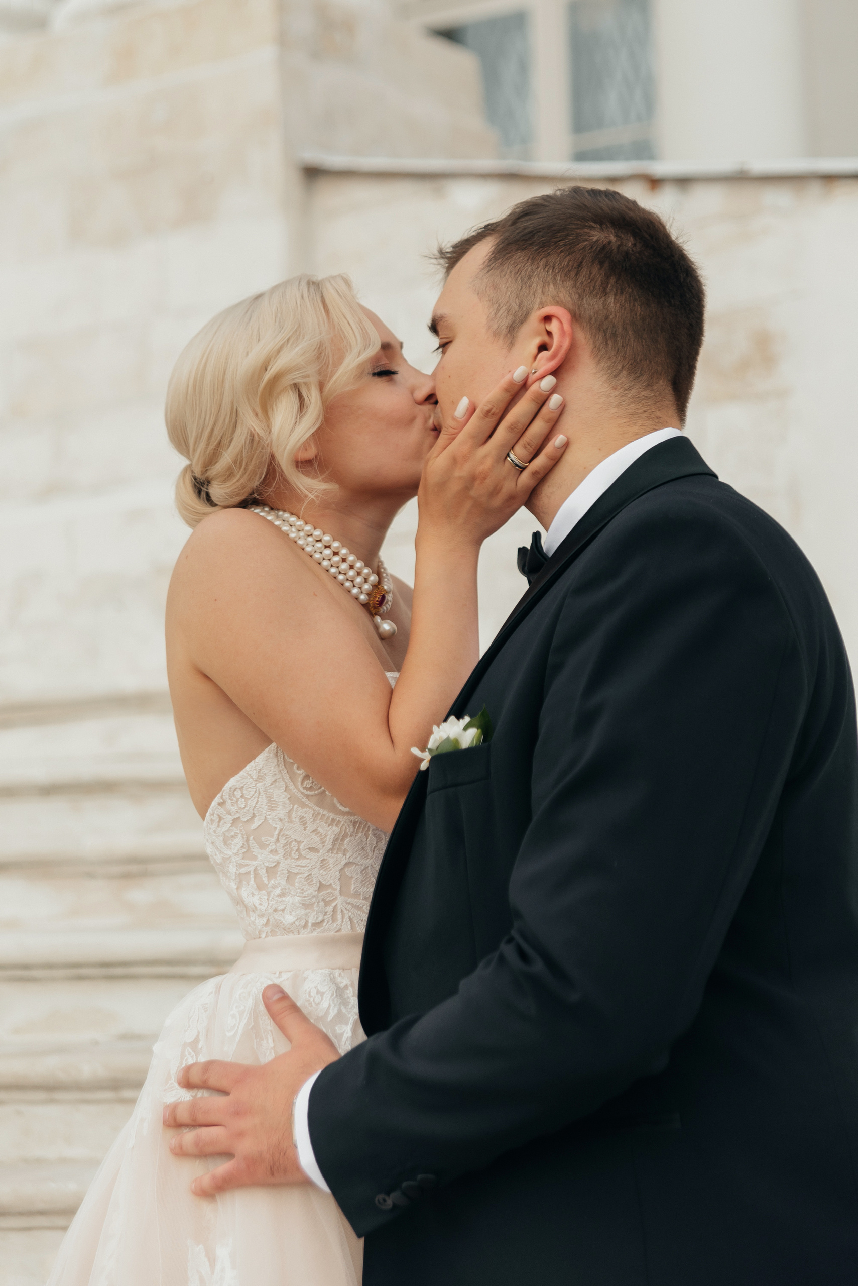 Валерий и Алина (Дворец бракосочетания № 5, свадебная прогулка в Кусково)