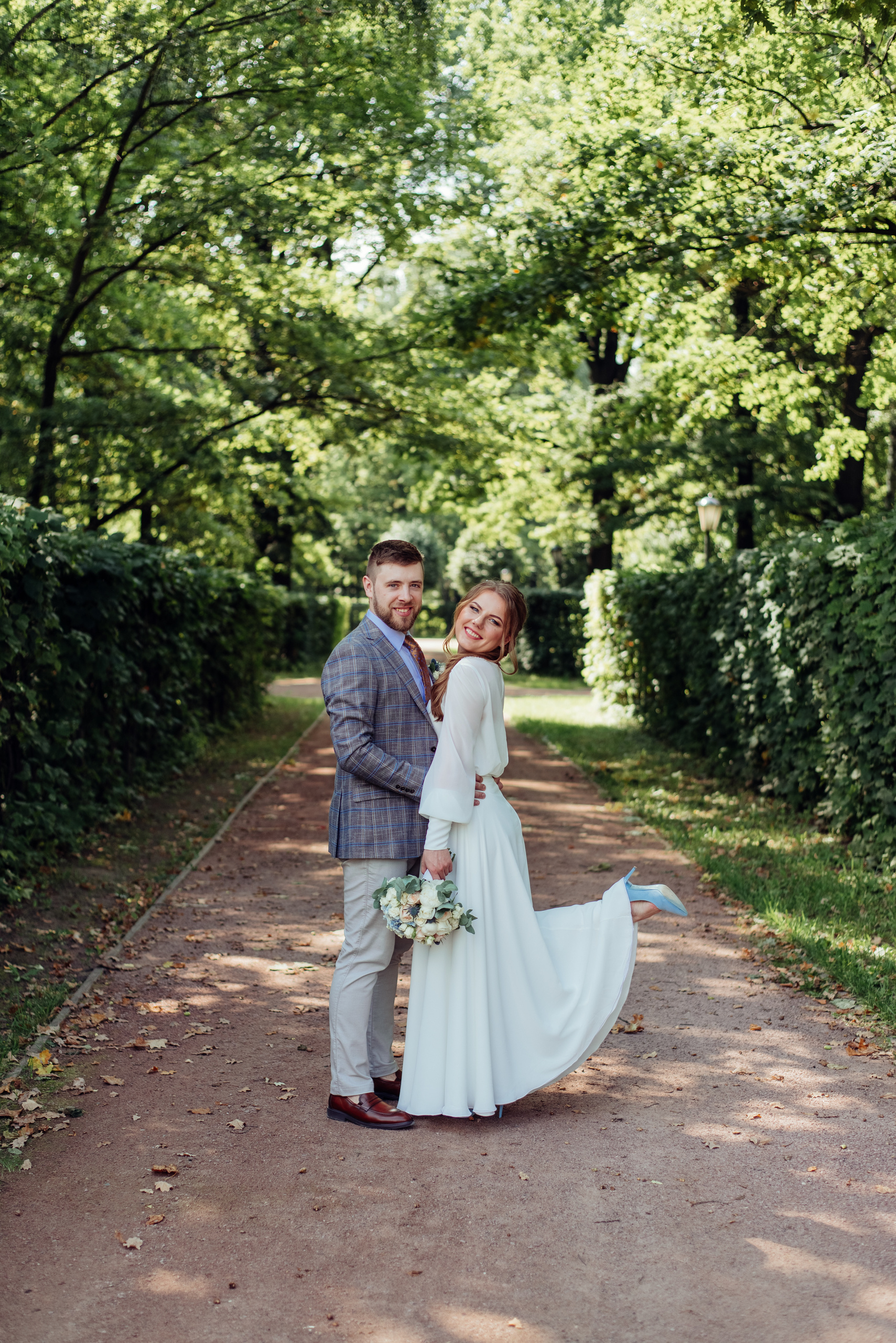 Майя и Владимир (свадебная прогулка в Кусково)