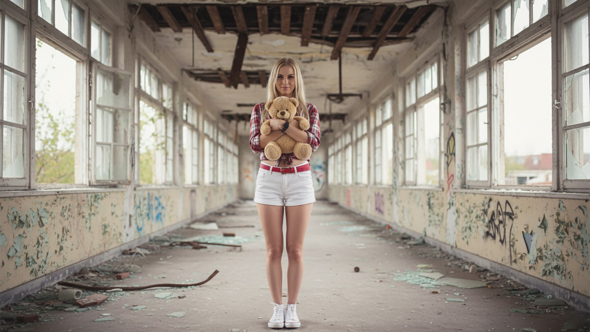 Фотосессия в заброшке. Фотограф в Москве Виталий Мишкин