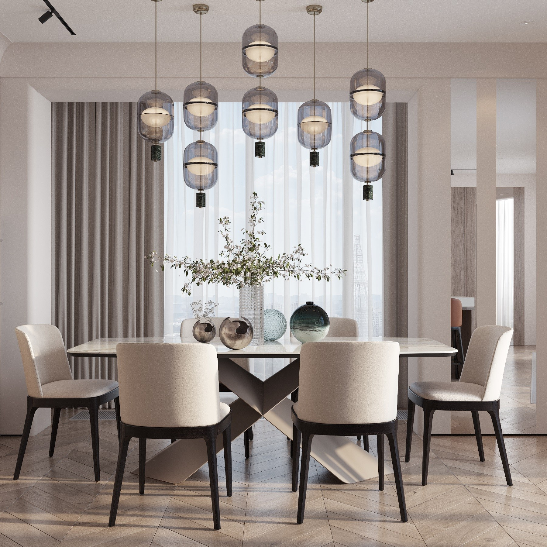 ЖК Скай хаус 4. Дизайн интерьера в Москве