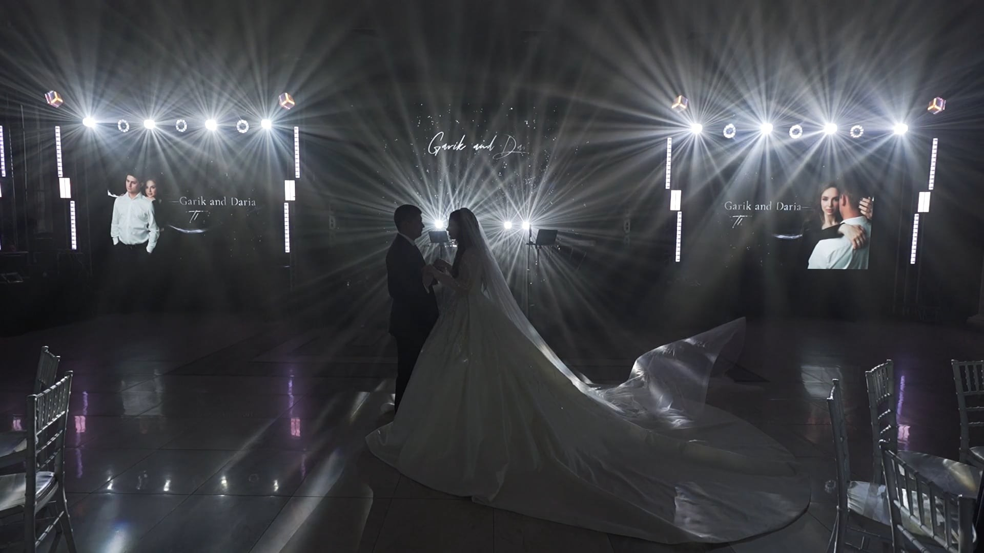 Красивое свадебное видео SDE, показанное в этот же день на свадьбе. Свадебное видео и фото съемка на свадьбу в Краснодаре Твинс Студио