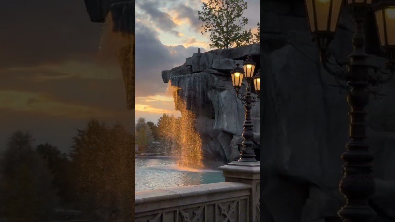 Водопад в Замке Гарибальди. Фотограф Батурин Денис — Фотосессия в Замке Гарибальди