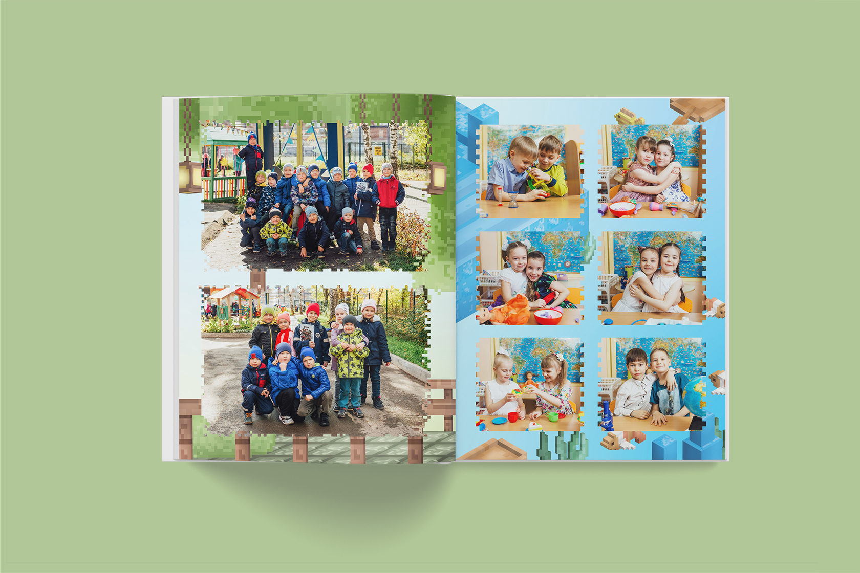 Выпускные альбомы детского сада. Фотограф Николай Селуков