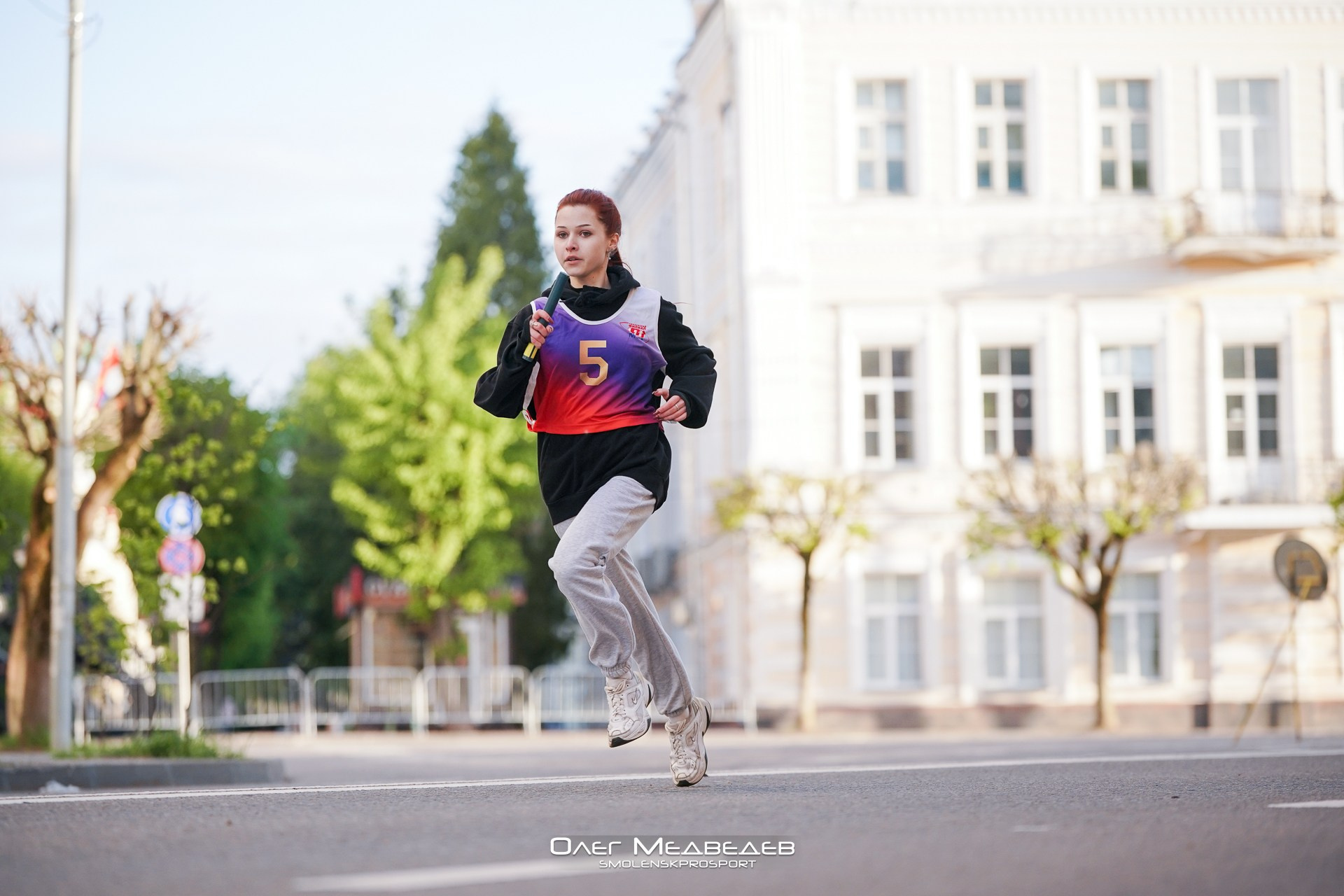 Эстафета Победа 2024 Смоленск. Спортивный фотограф Олег Медведев | prosport67 | Смоленск