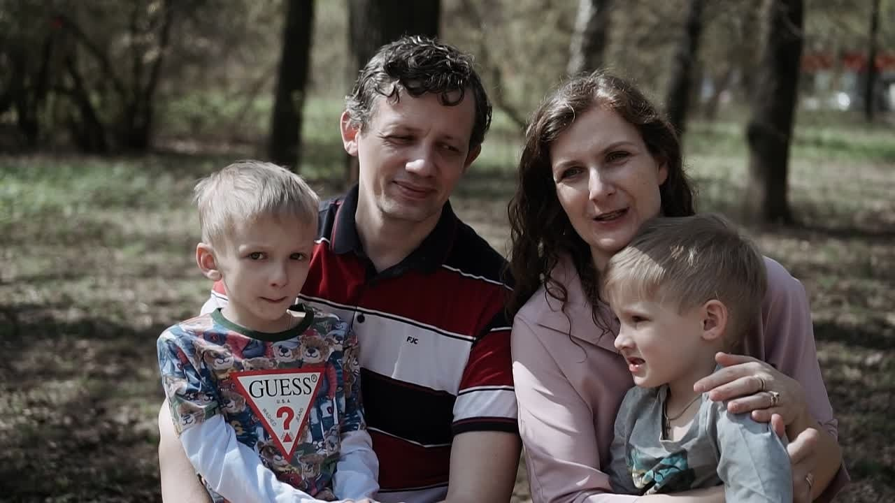Видеосъемка семьи в Москве