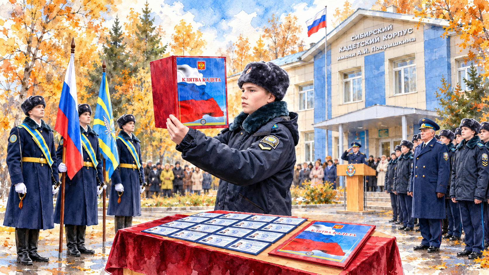 ПРИНЯТИЕ ПРИСЯГИ. Выпускные альбомы в Новосибирске и Бердске — Андрей Жуков