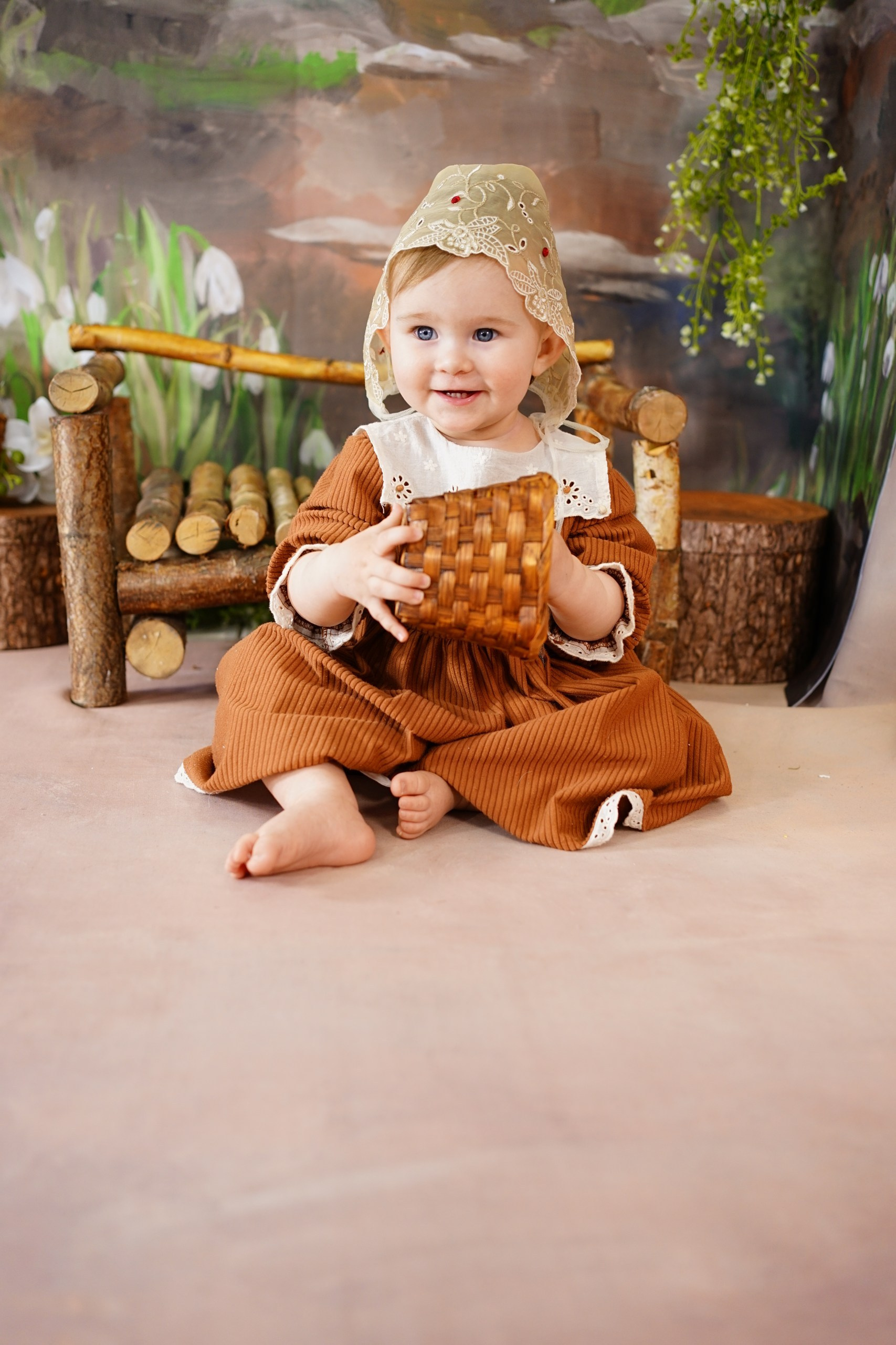 Фотозоны на ХОЛСТЕ. Детская Фотостудия ГОДОВАСИКИ в Санкт-Петербурге фотосесия на годик