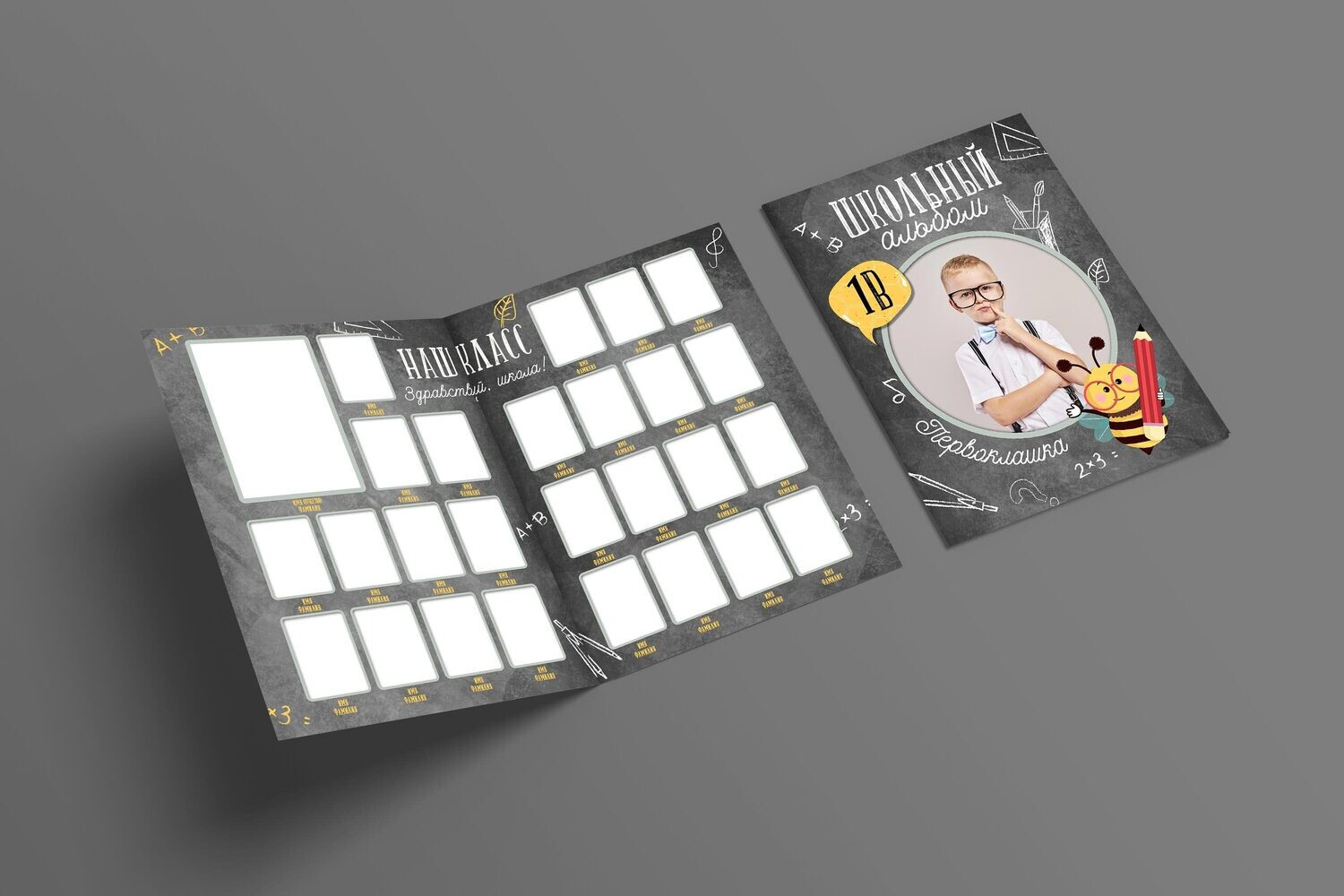 № 3 ПЧЁЛКА серый в 1 класс. Детский, семейный фотограф в Южно-Сахалинске, Невельске и Холмске