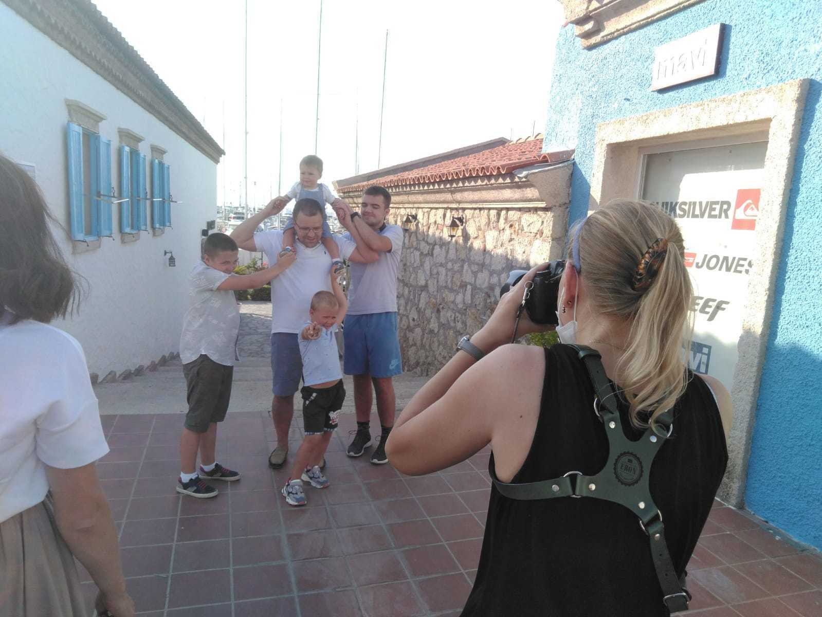 Backstage. Professional family and children’s photographer in Izmir Irina Eron