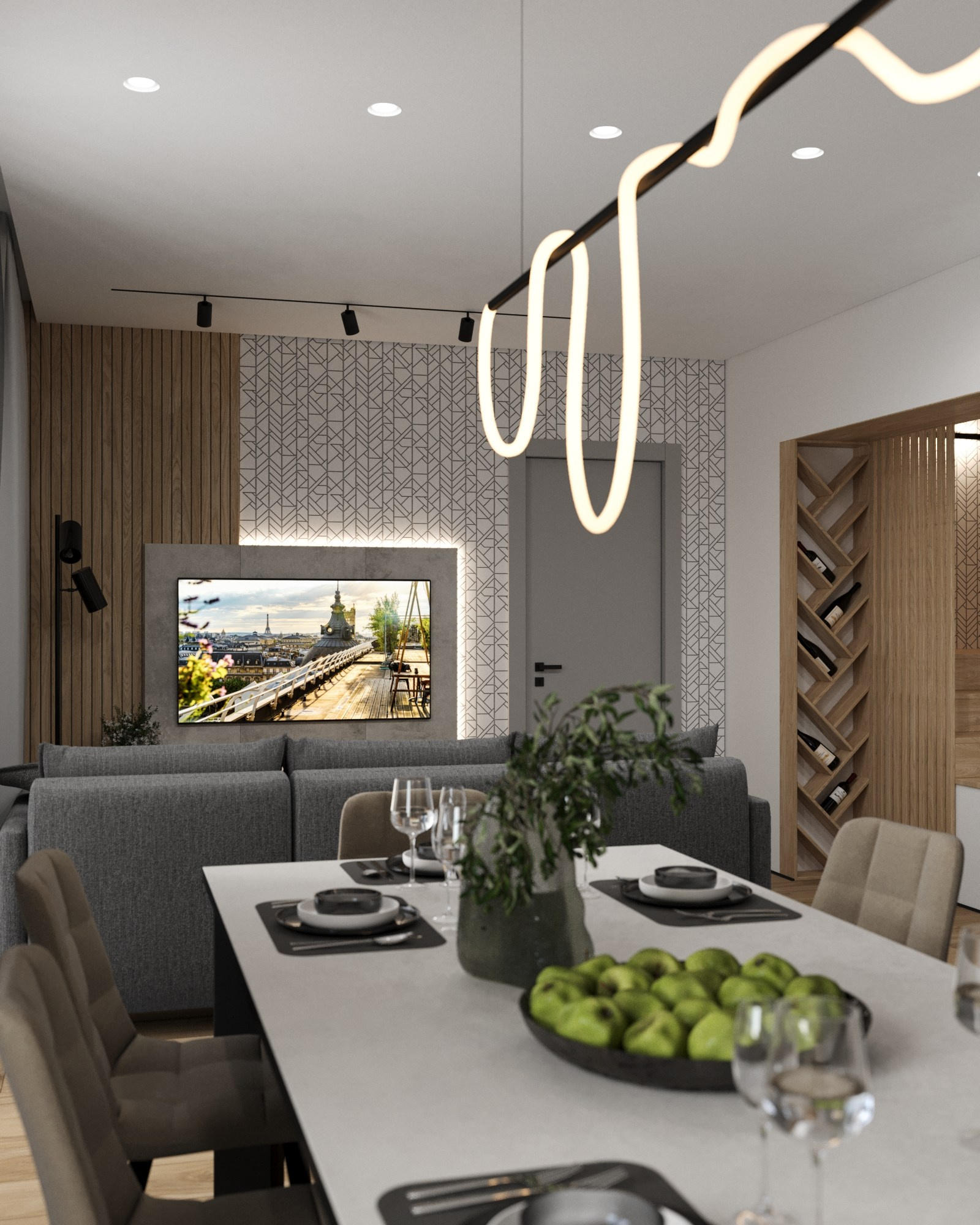 Проект дома в Белгороде. 3D-дизайнер Кристина Пуляевская