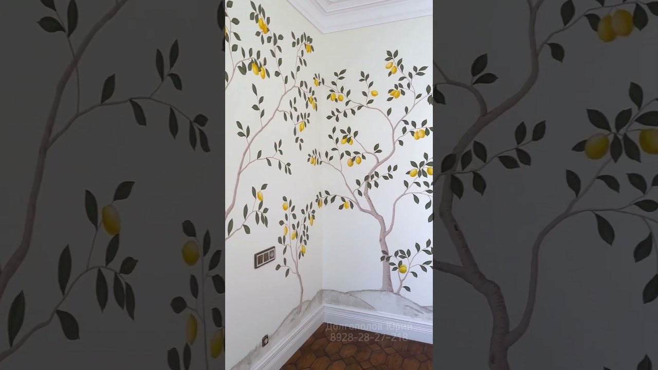 Видео росписи стен