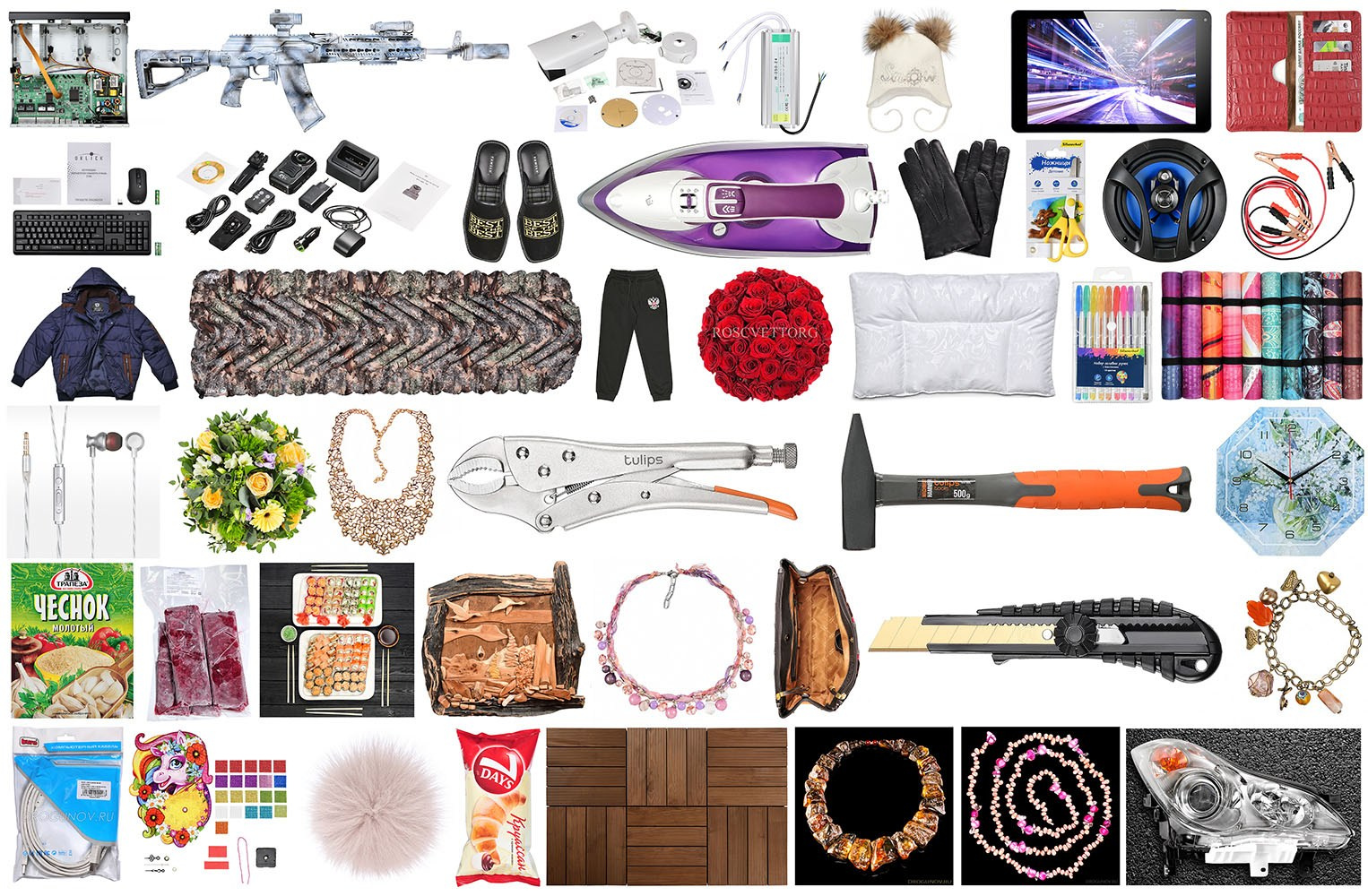 Фотографирование разнообразных товаров для ozon и wildberries