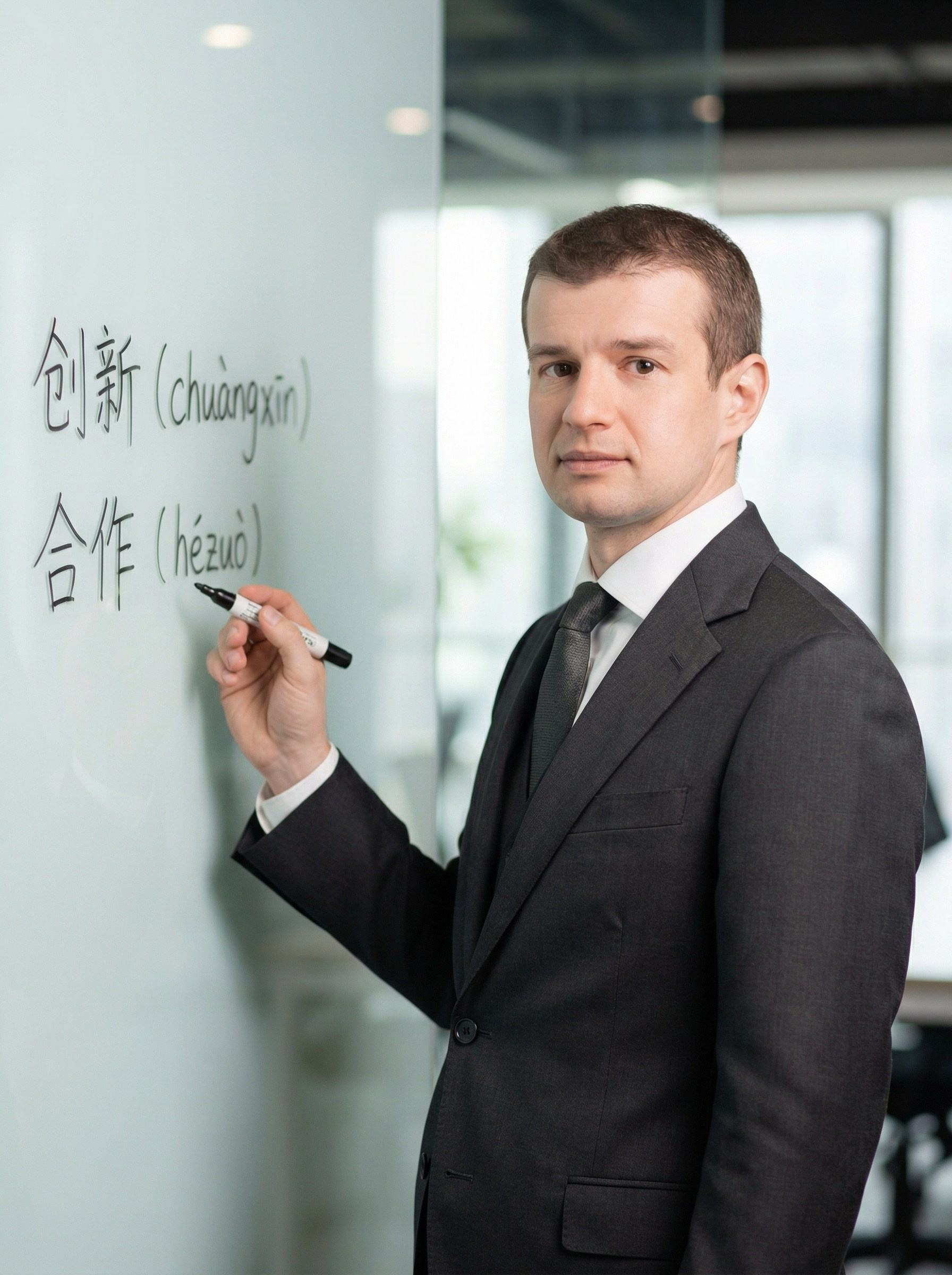 Съёмка и AI-контент для эксперта по китайскому: кейс личного бренда