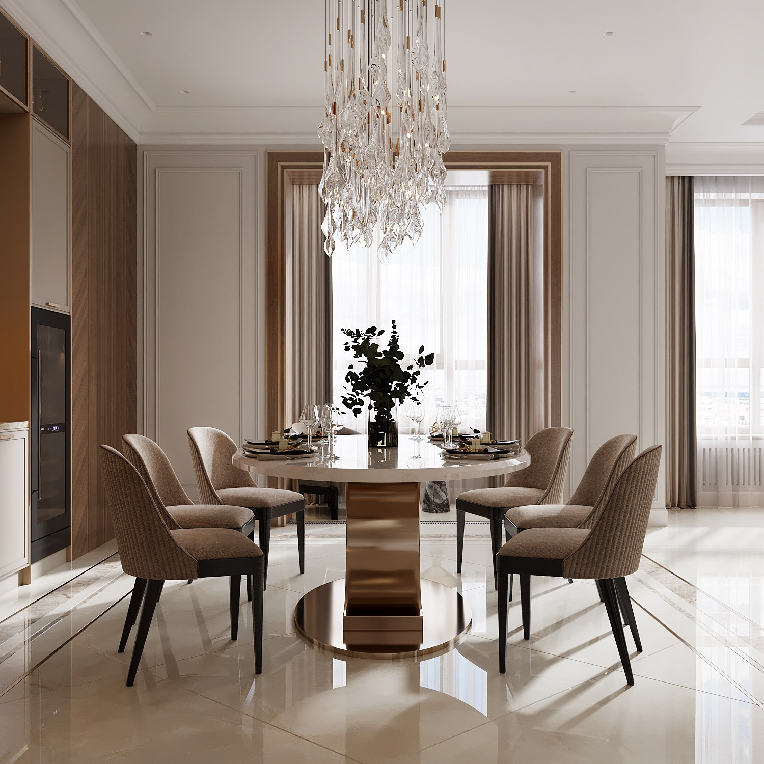 ЖК Сити парк 5. Дизайн интерьера в Москве