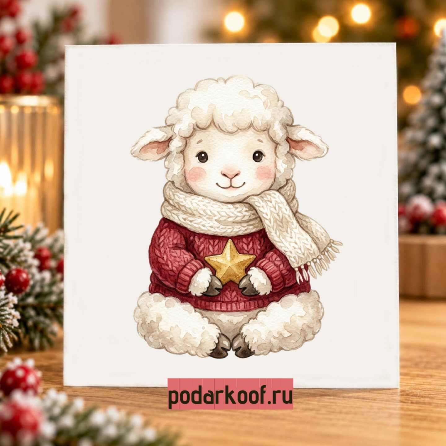 Новогодние. Marketillustration бесплатные открытки, пригласительные на день рождения, свадьбу, шаблоны для печати