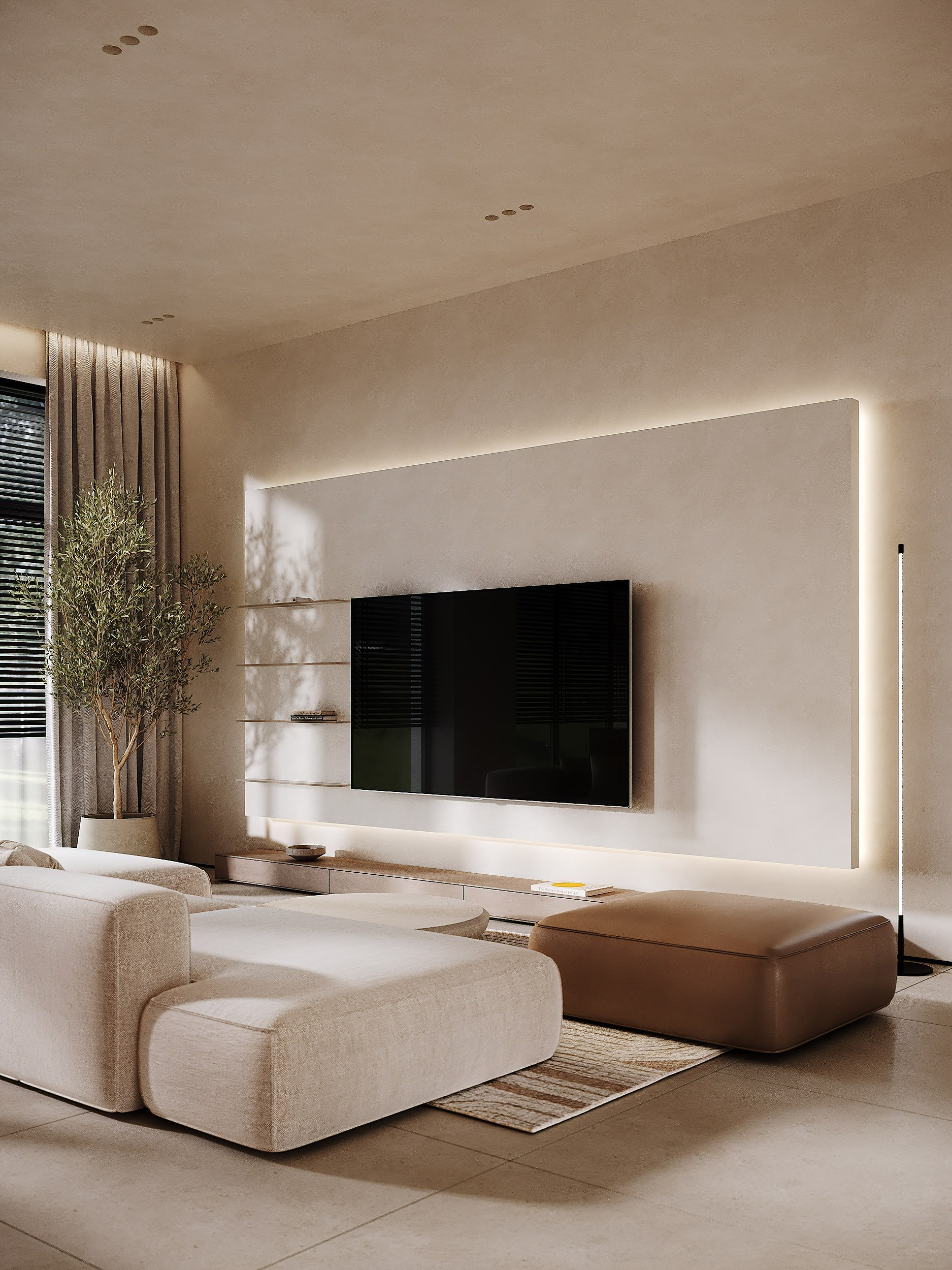 Визуализация интерьера Corsa Render