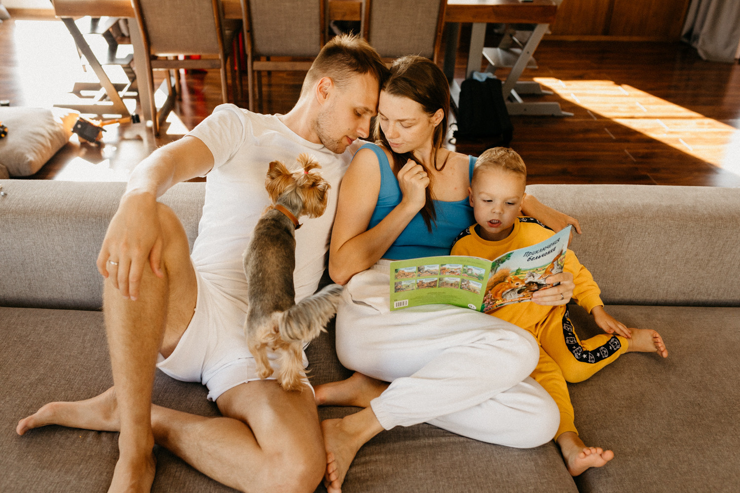 Саша, Рома и Максим. Домашняя фотосессия. Семейный фотограф Маша Тимофеева | Москва