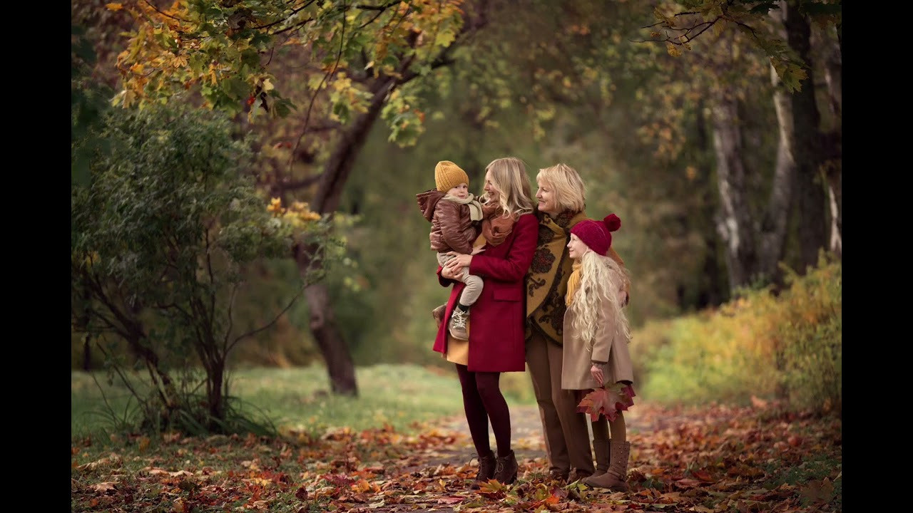Видеоурок по обработке осенних фотографий. Семейный фотограф Татьяна Надеждина | Москва, Московская область, Ярославль