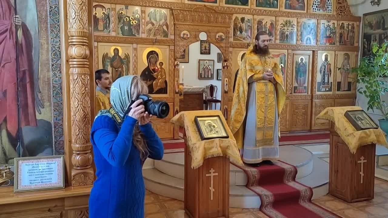 Видео. Профессиональный фотограф Церковных Таинств в Чите Ткачук Юлия