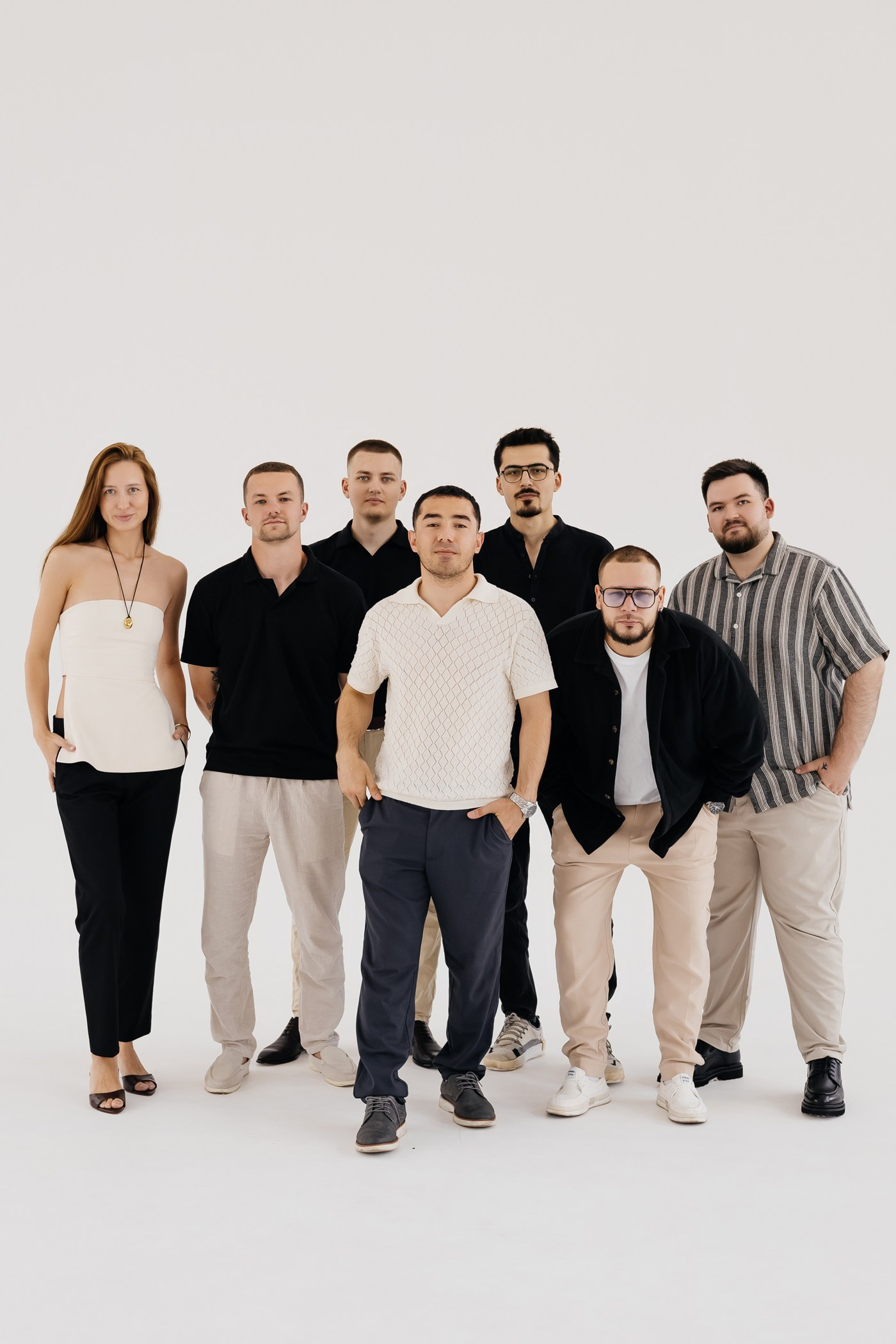 Командная фотосессия для барбершопа «MSTYLE»