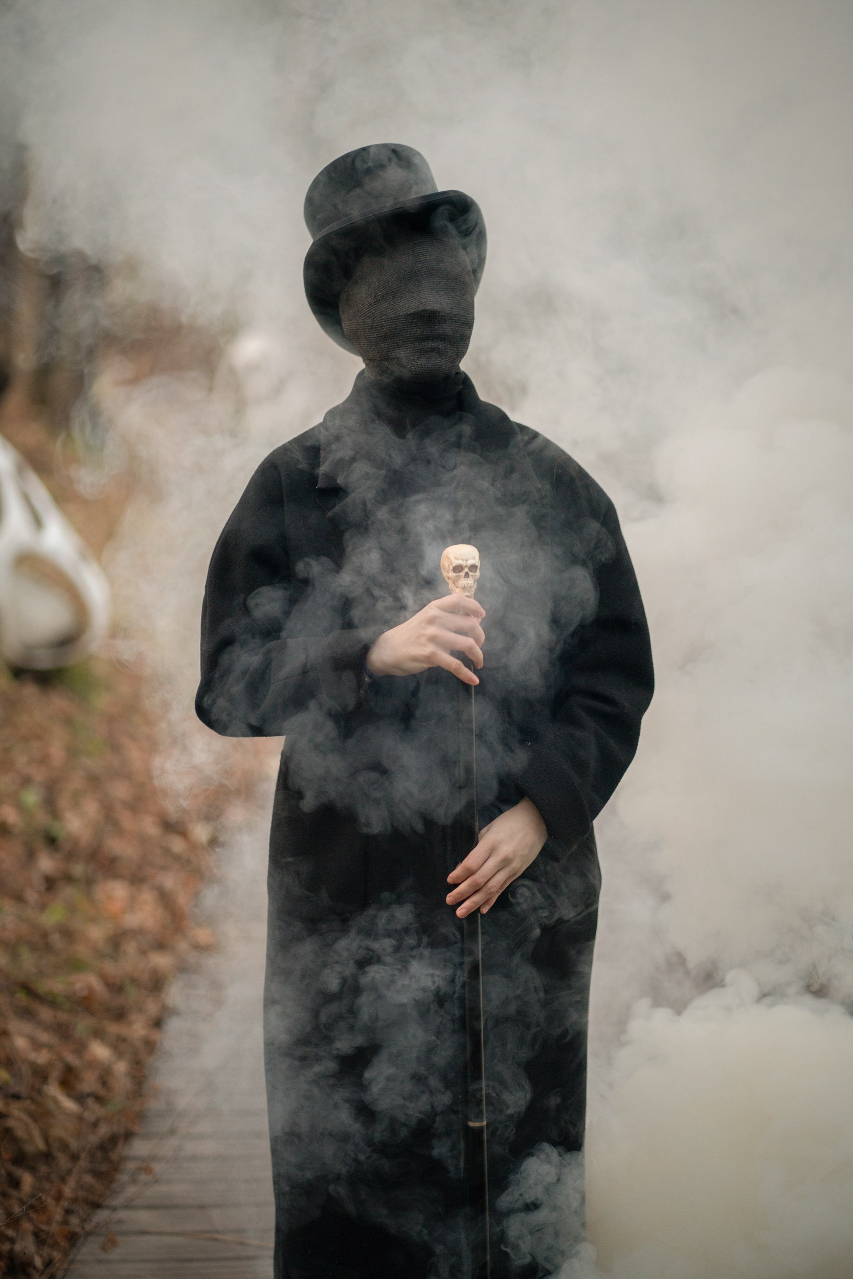 The man in the top hat