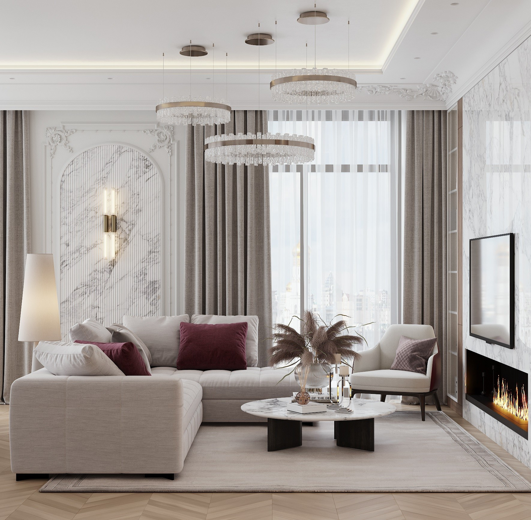 ЖК Лаврушенский. Дизайн интерьера в Москве