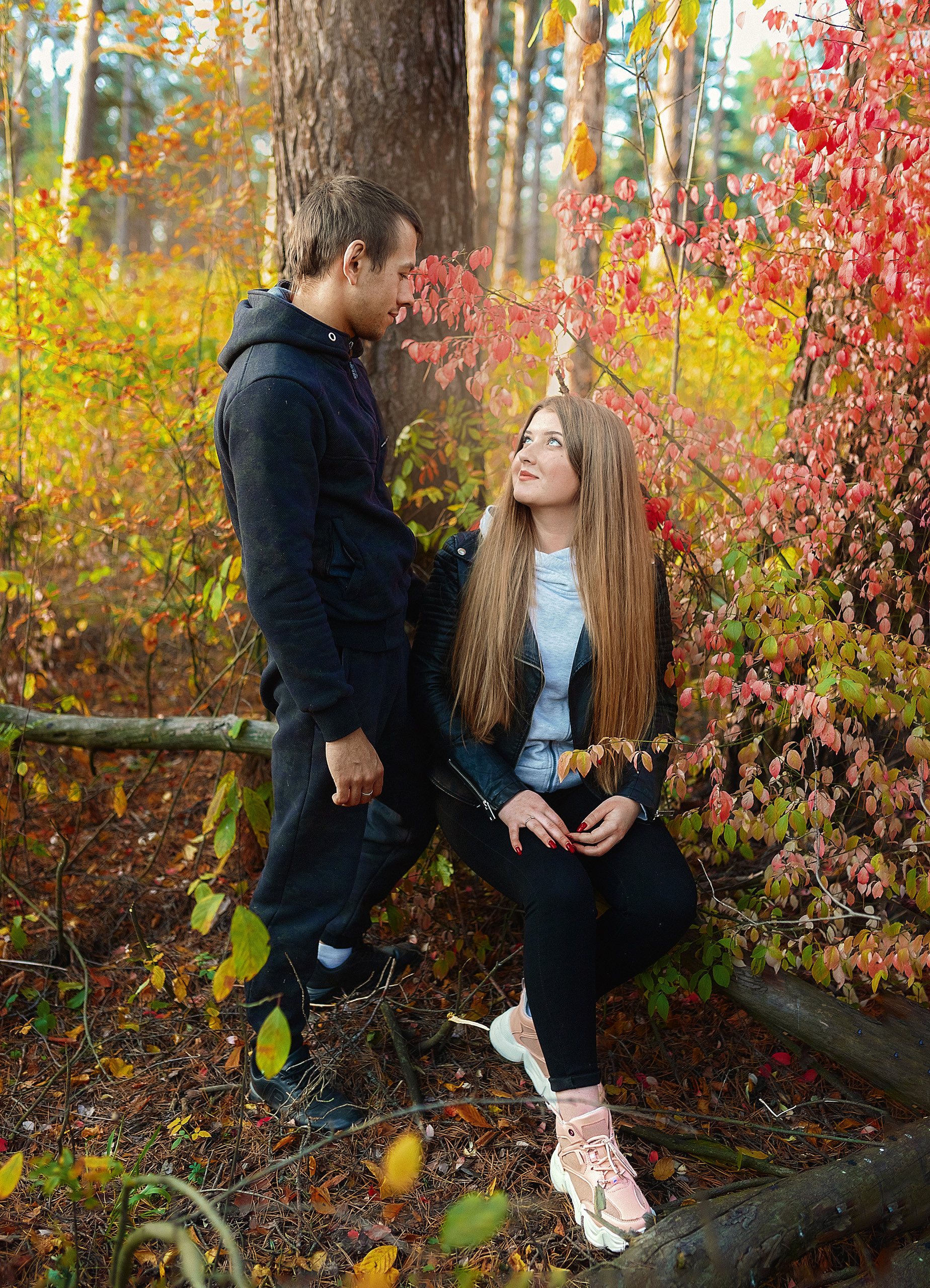 Фотосессия красивой пары. Семейная и свадебный фотограф в Брянске Галина Медведкова