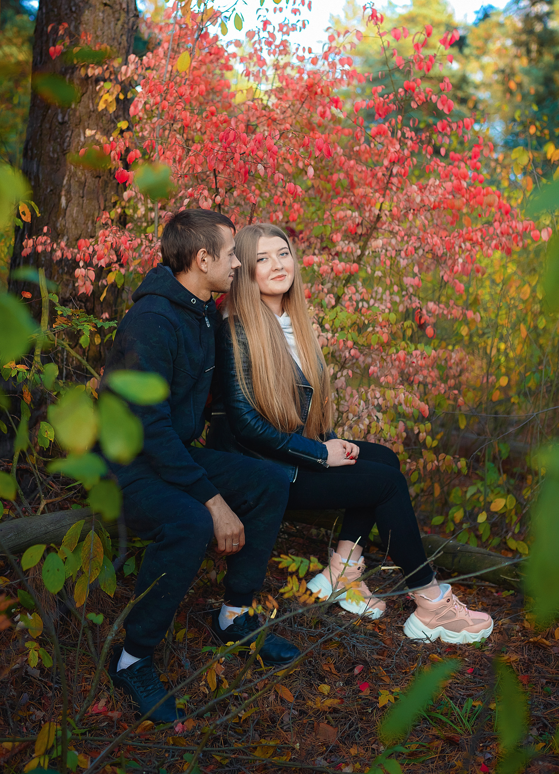 Фотосессия красивой пары. Семейная и свадебный фотограф в Брянске Галина Медведкова