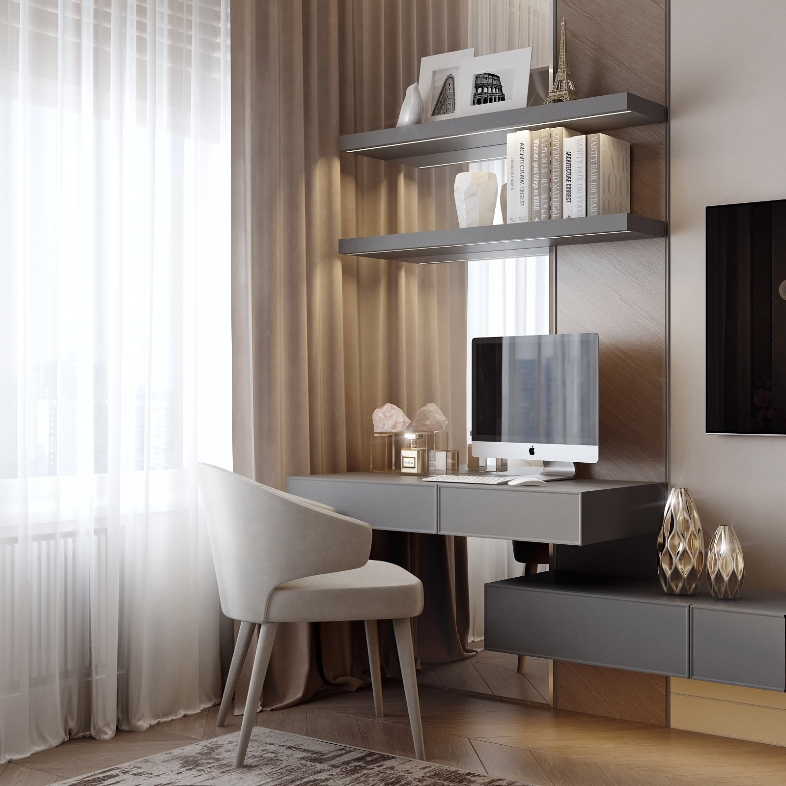 ЖК Символ. Дизайн интерьера в Москве