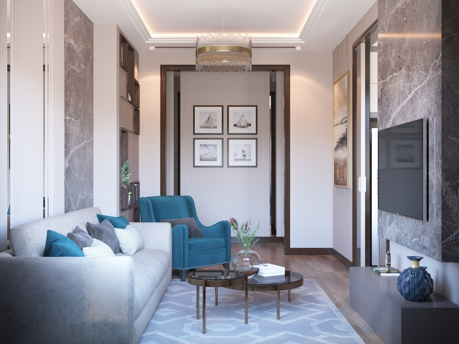 ЖК City park. Дизайн интерьера в Москве