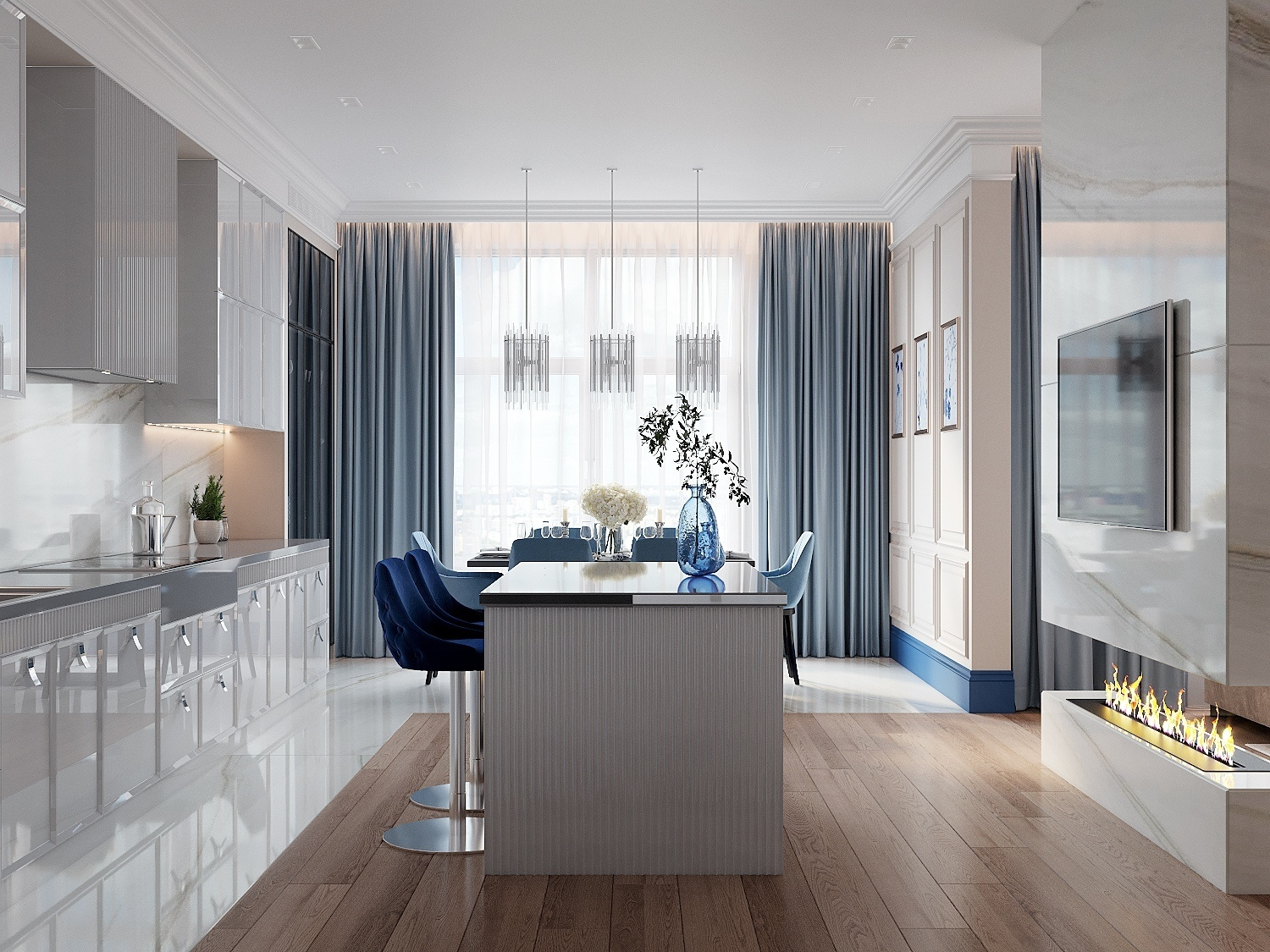 ЖК Жизнь на Плющихе. Дизайн интерьера в Москве