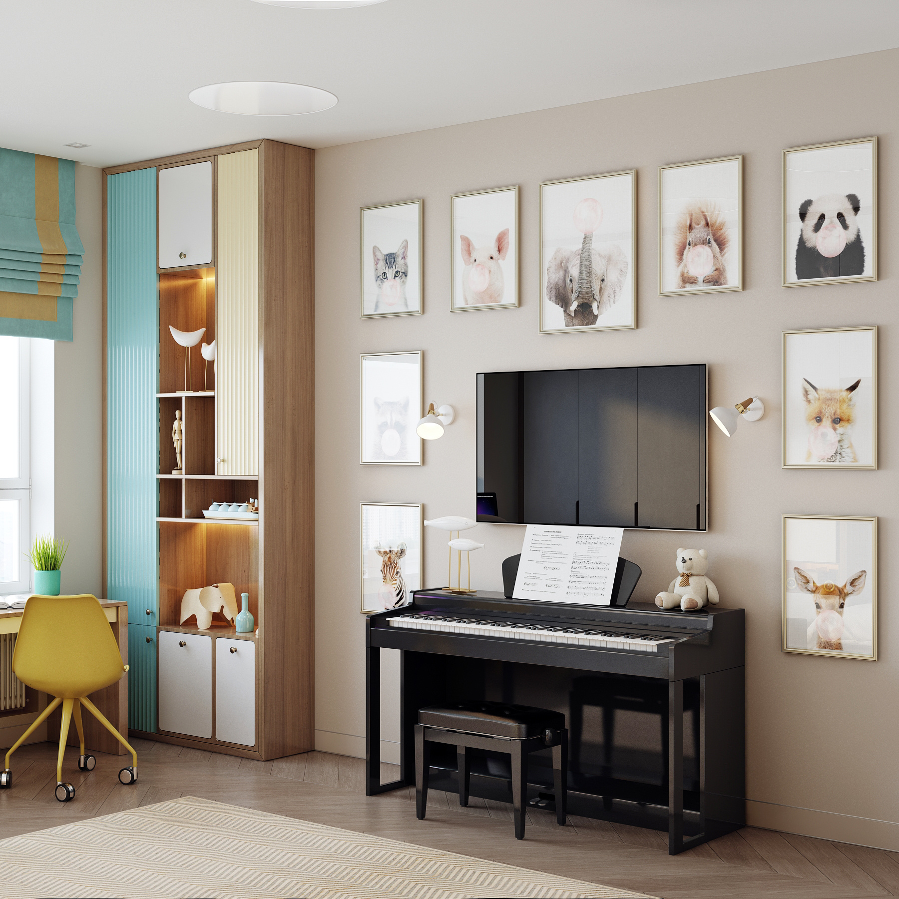 ЖК Символ. Дизайн интерьера в Москве