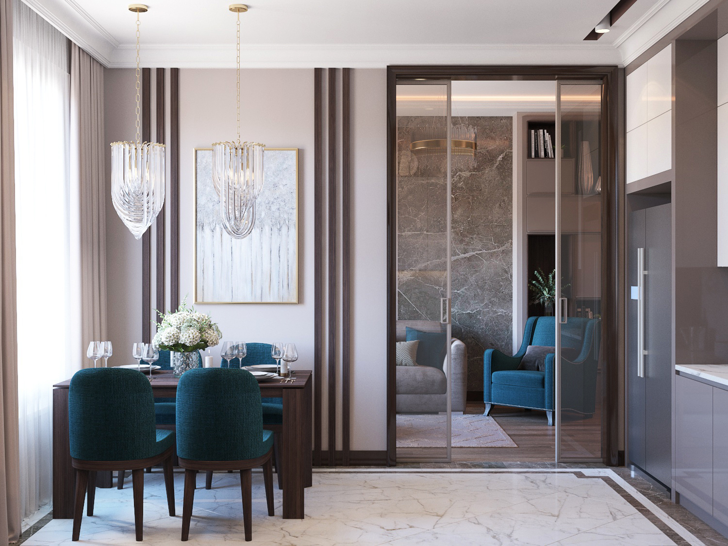 ЖК City park. Дизайн интерьера в Москве