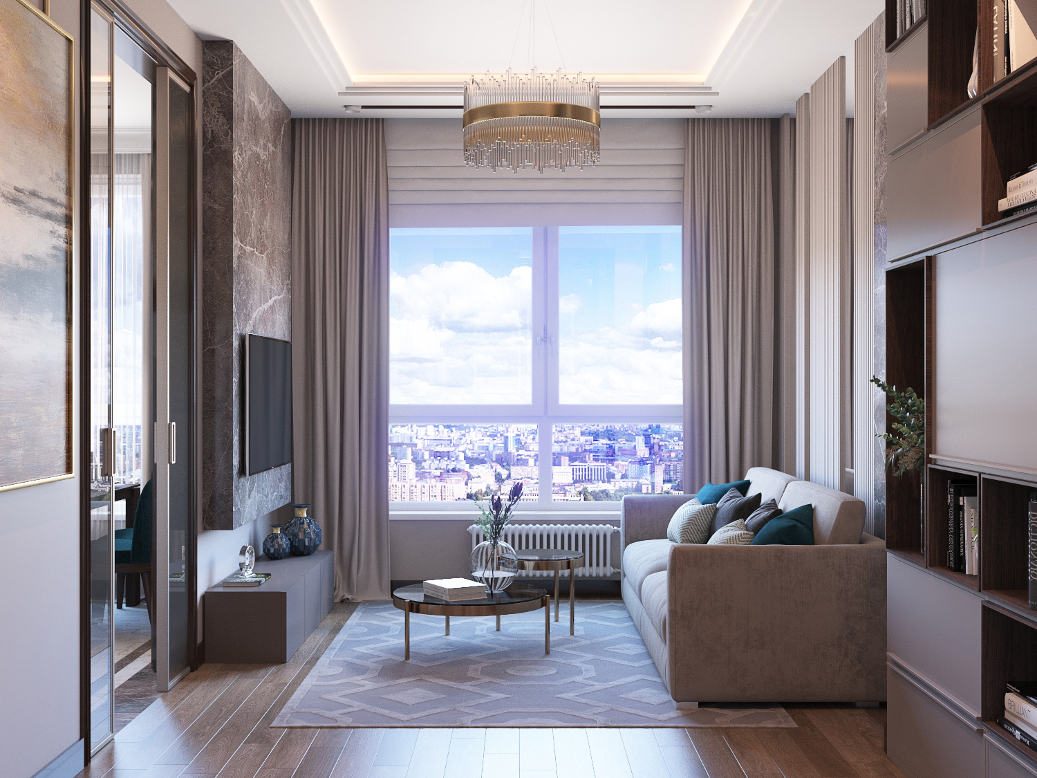 ЖК City park. Дизайн интерьера в Москве