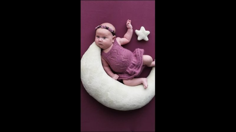Машенька, 1 месяц. Фотограф новорожденных в Новокузнецке Анна Горошникова