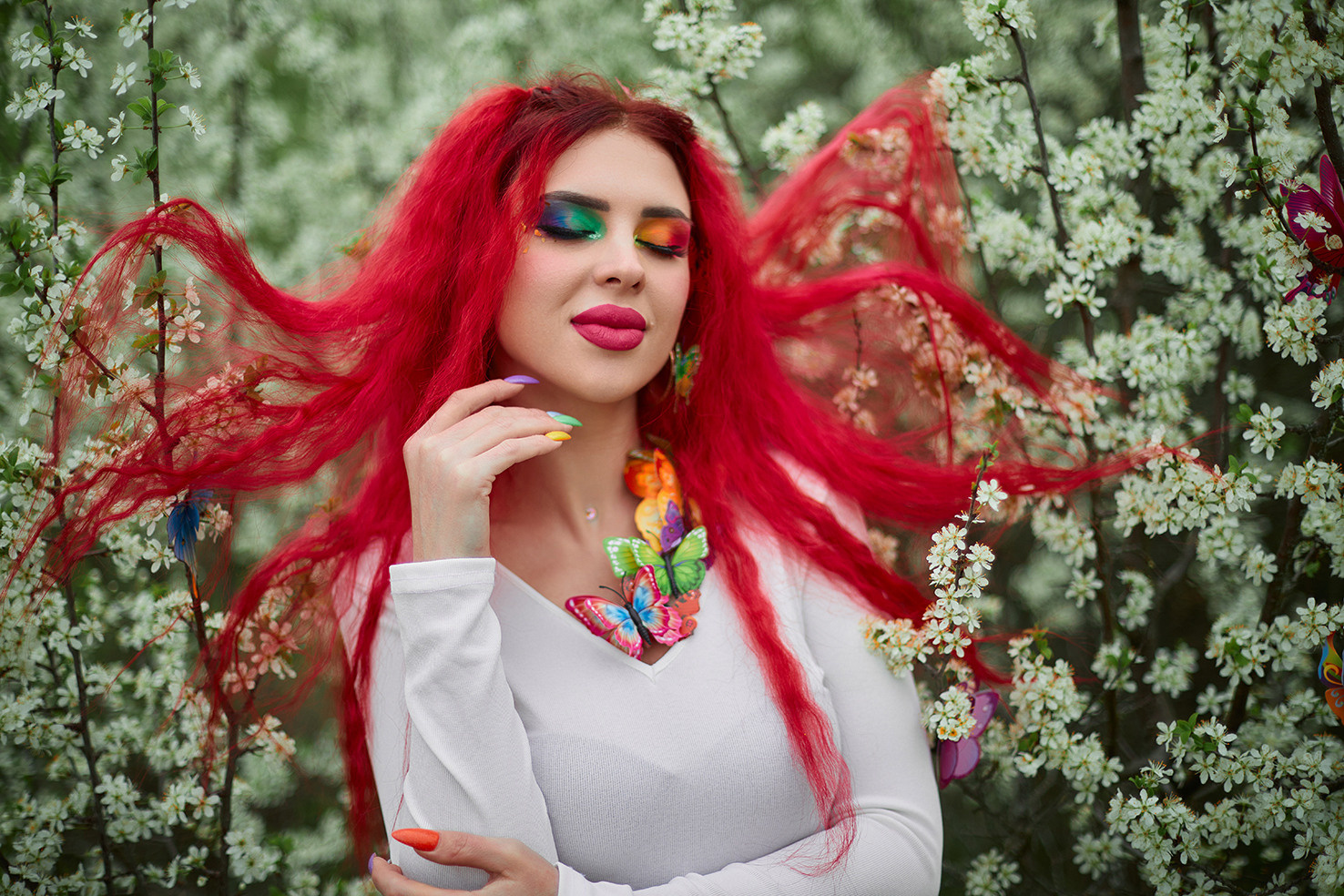 «Бабочки в ее голове». Свадебный и креативный фотограф в ЮФО и МСК