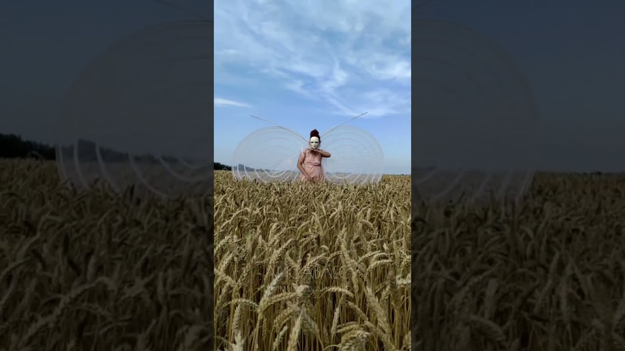 Персонаж Бабочка. Мимы и Ходулисты на встречу гостей. Москва