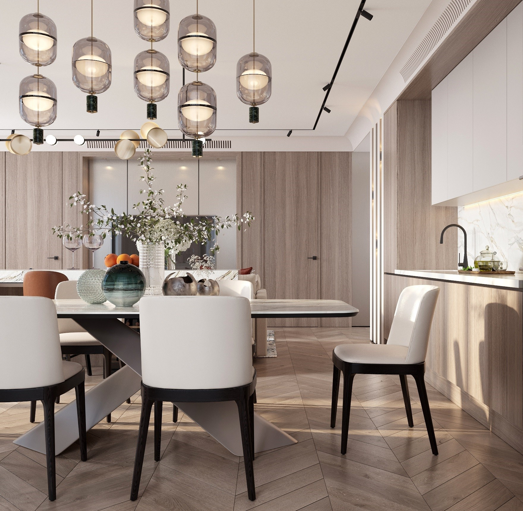 ЖК Скай хаус 4. Дизайн интерьера в Москве