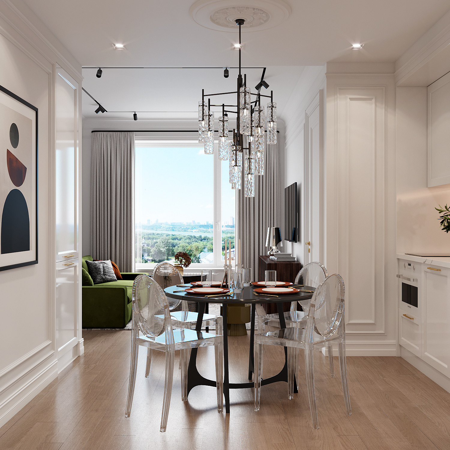 ЖК Береговой. Дизайн интерьера в Москве