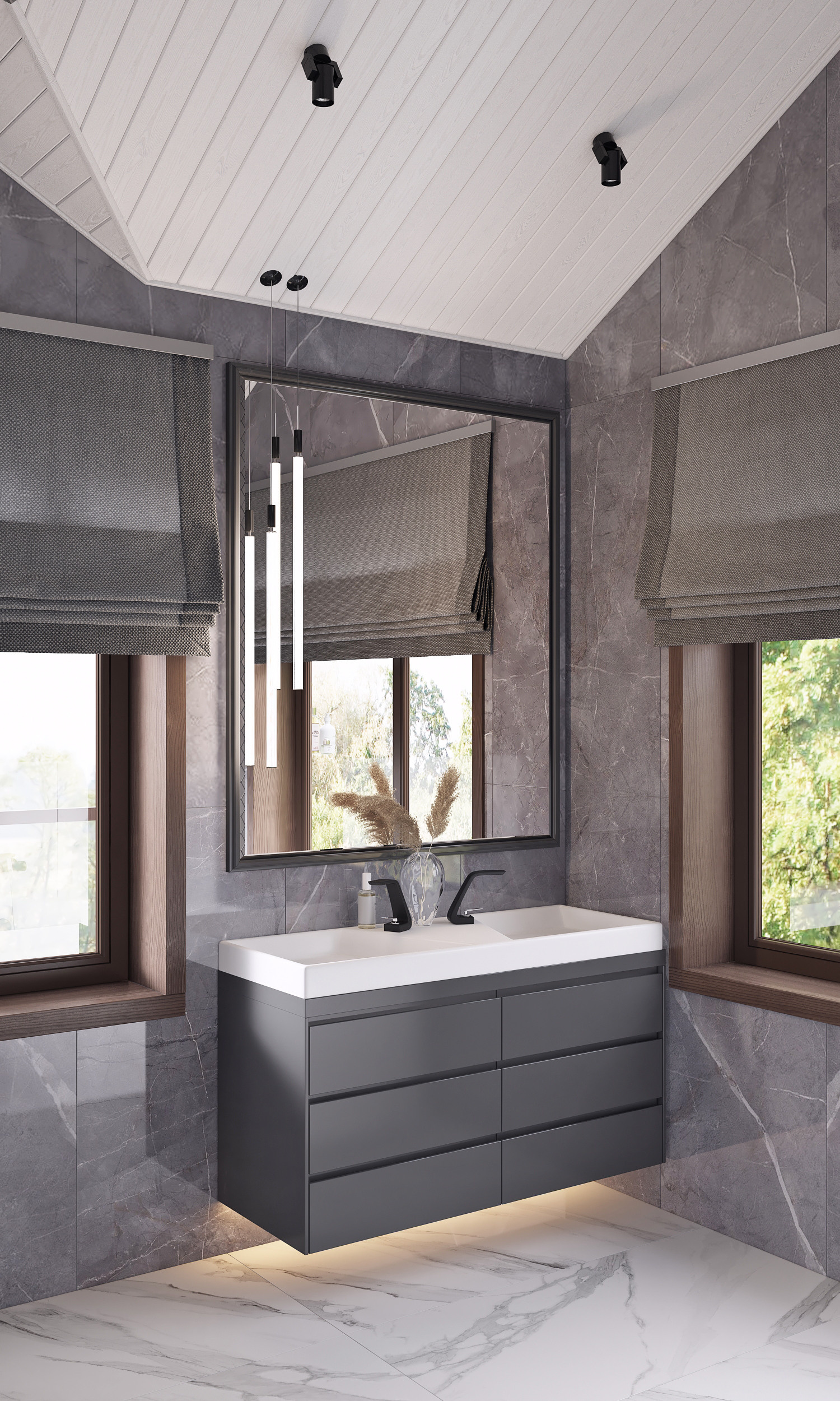 Дом из бруса. Дизайн интерьера в Москве