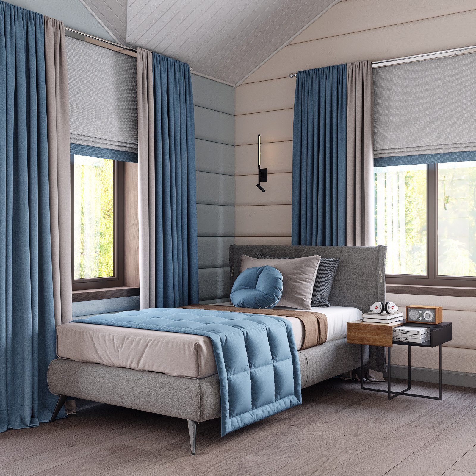 Дом из бруса. Дизайн интерьера в Москве