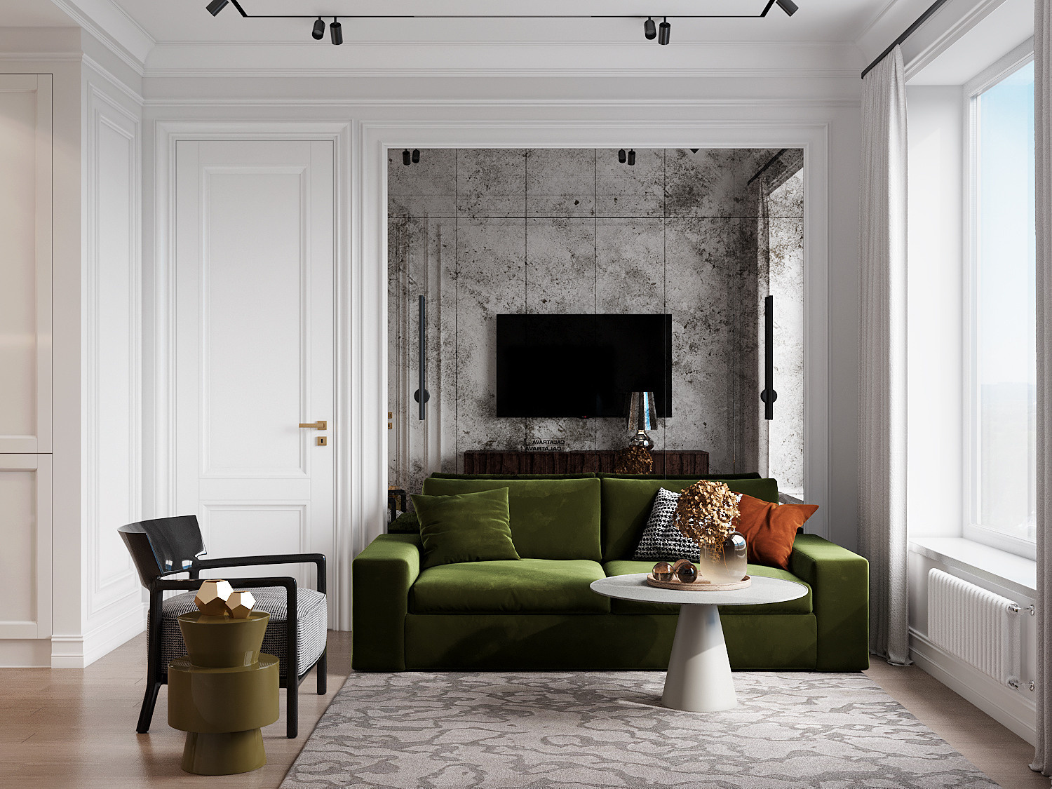 ЖК Береговой. Дизайн интерьера в Москве