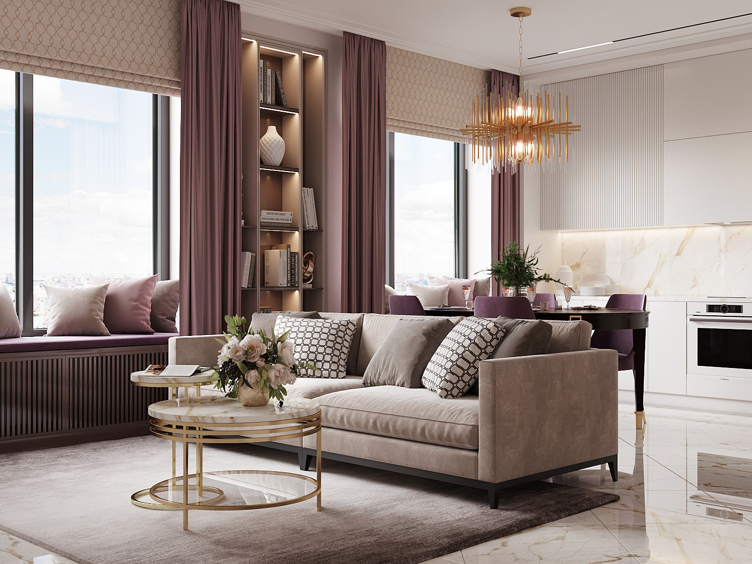 ЖК Береговой 2. Дизайн интерьера в Москве