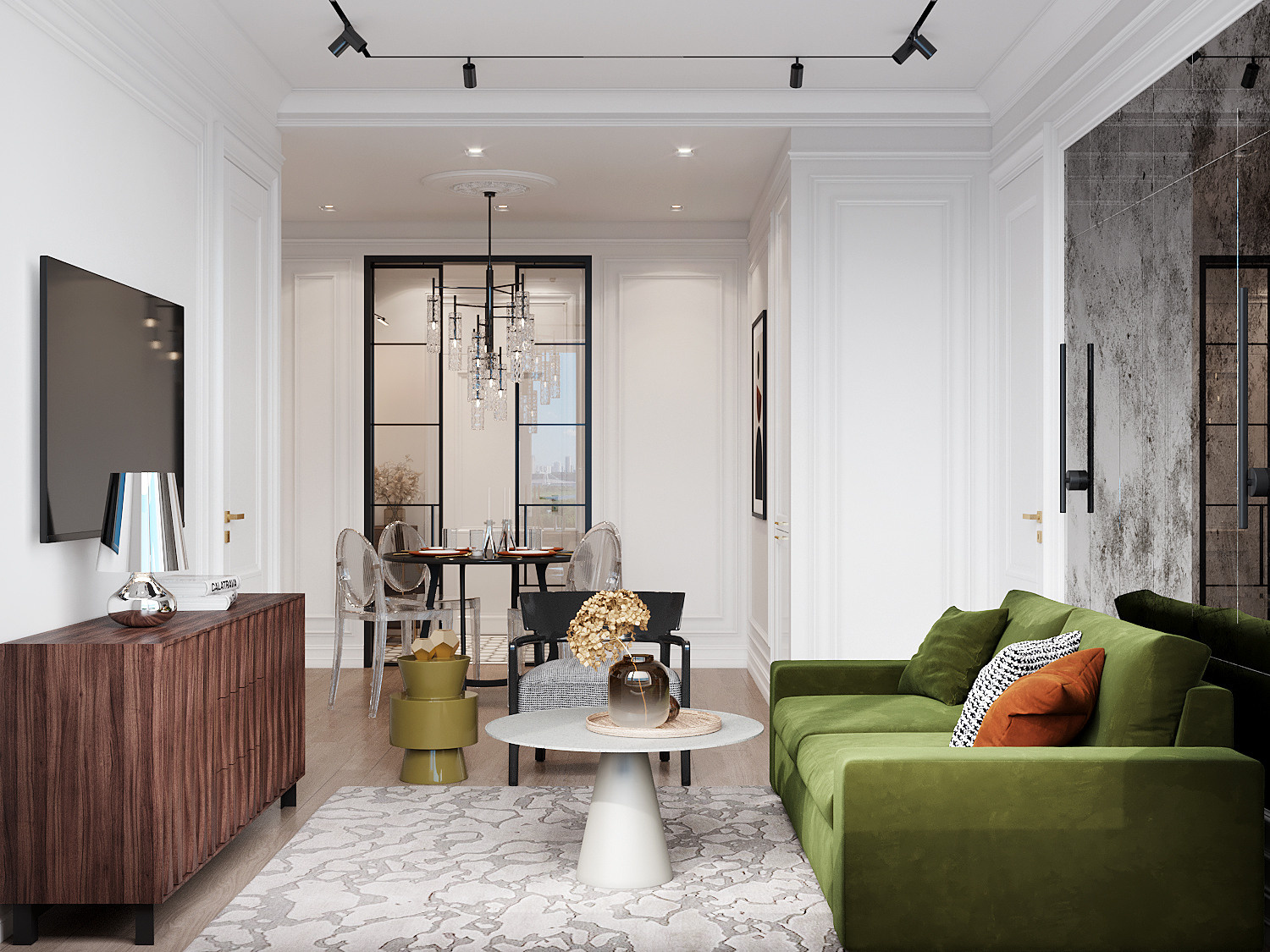 ЖК Береговой. Дизайн интерьера в Москве
